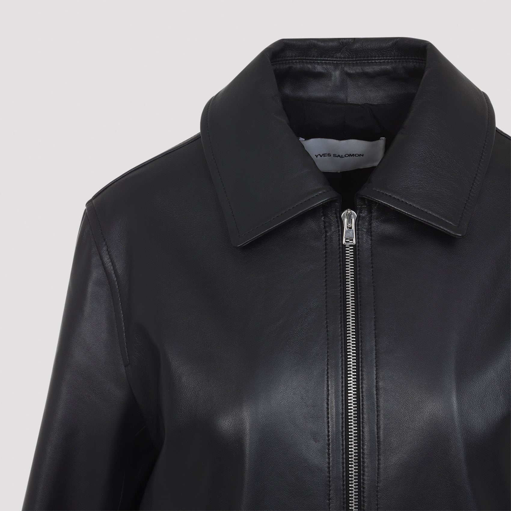 Black Lamb Leather Jacket