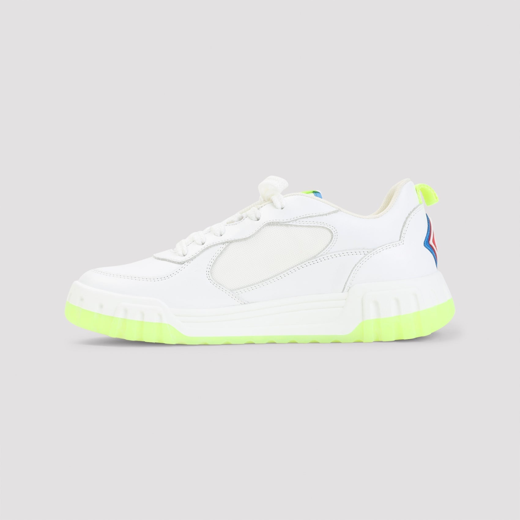 White Leather Court Sneakers
