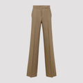 Desert Brown Linen Badesse Regular Linen Pants