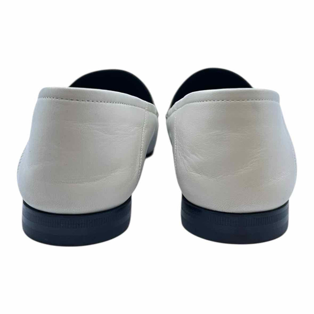 GUCCI Size 10 Cream Loafers