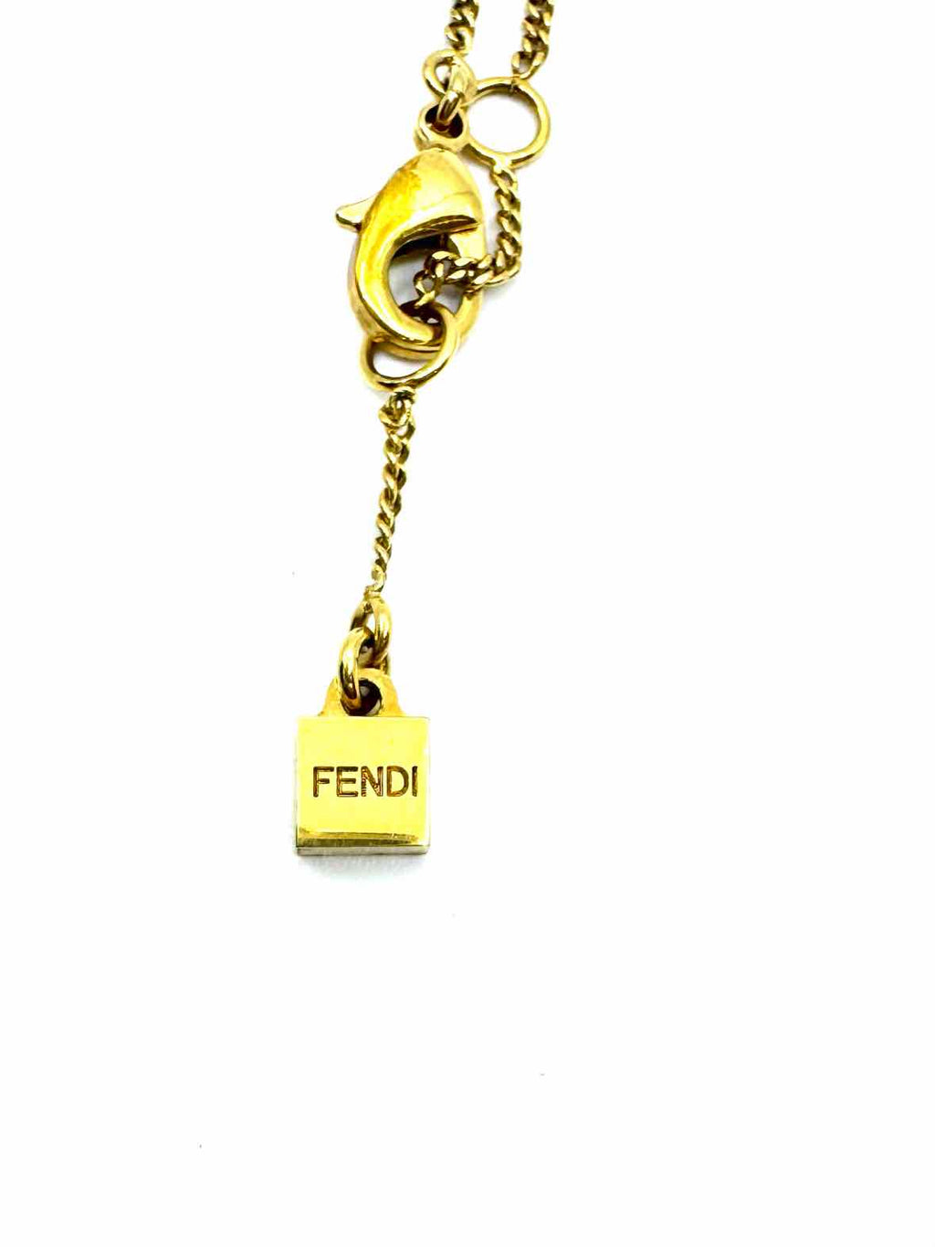 FENDI Black & Gold Necklace