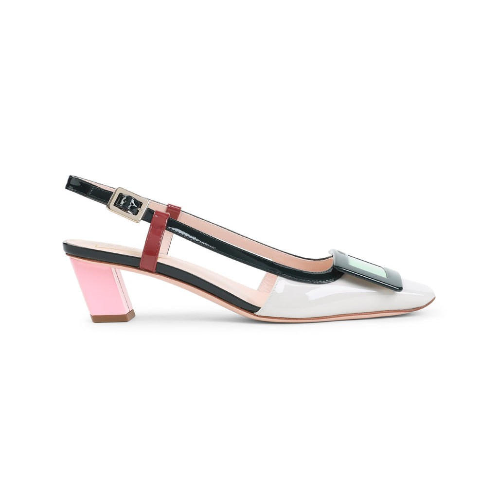BV Lacquered Buckle 45 Pumps