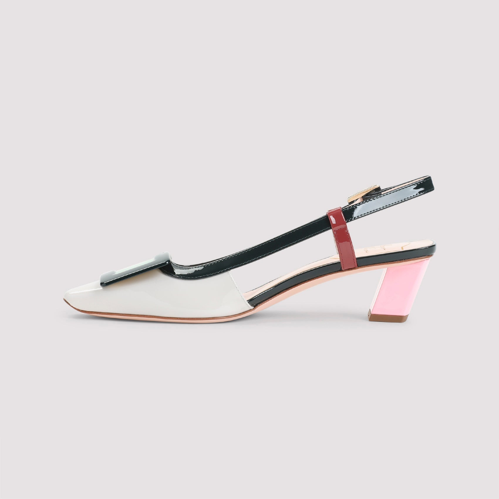 BV Lacquered Buckle 45 Pumps