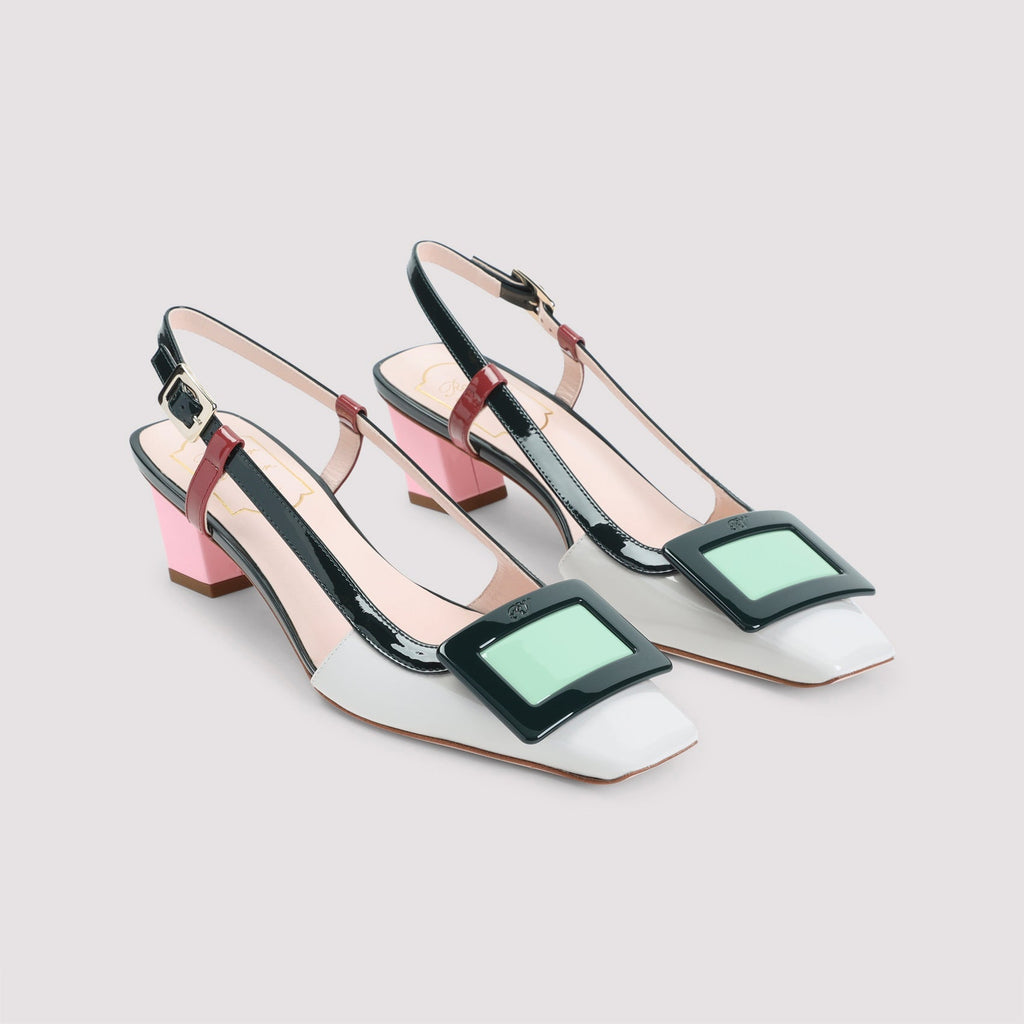 BV Lacquered Buckle 45 Pumps