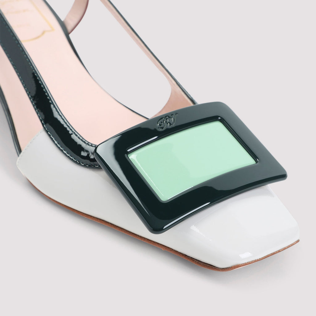 BV Lacquered Buckle 45 Pumps