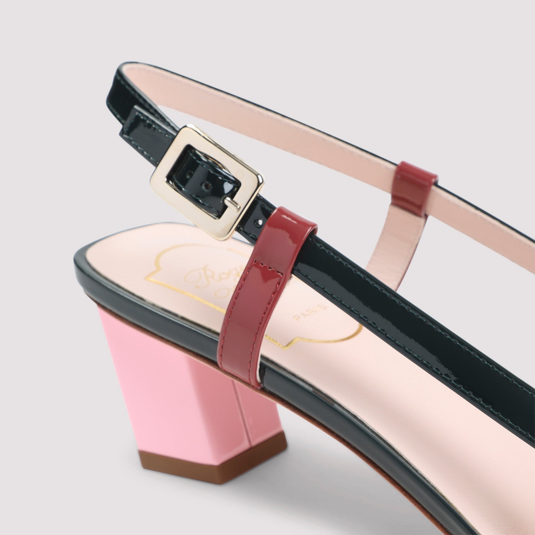 BV Lacquered Buckle 45 Pumps
