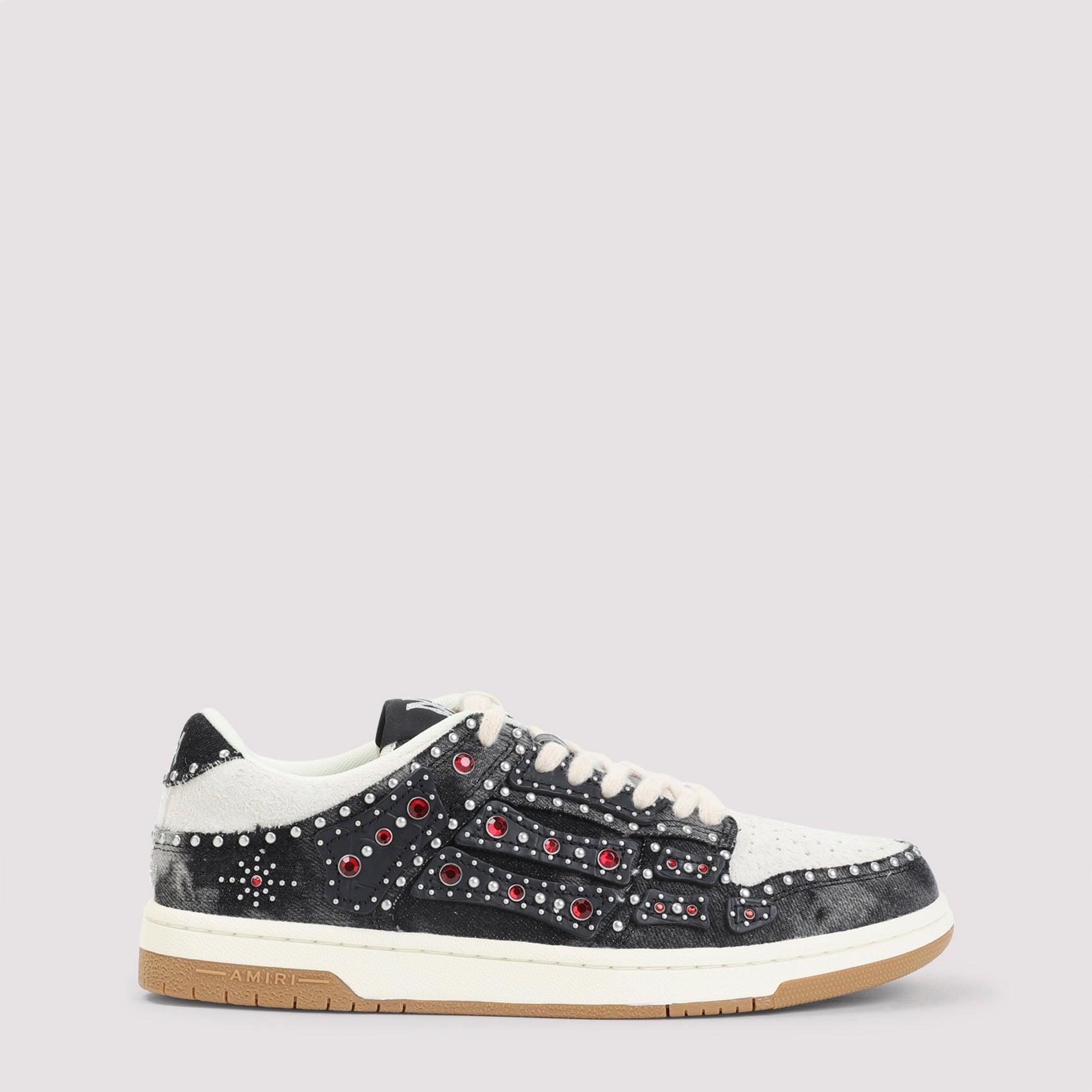 Studded Skeleton Top Low Sneakers