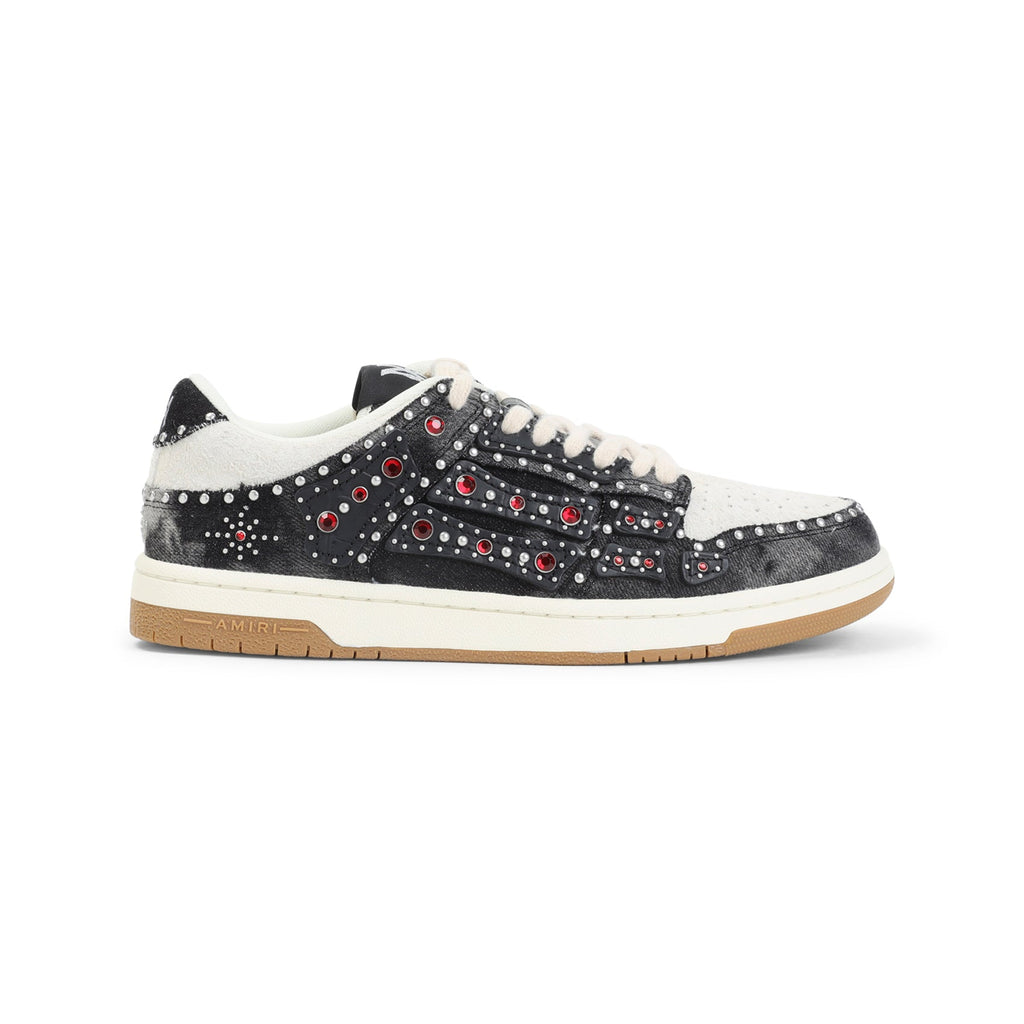 Studded Skeleton Top Low Sneakers