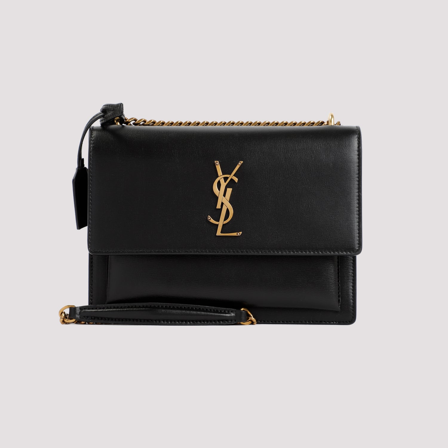 Black Sunset Medium Chain Bag