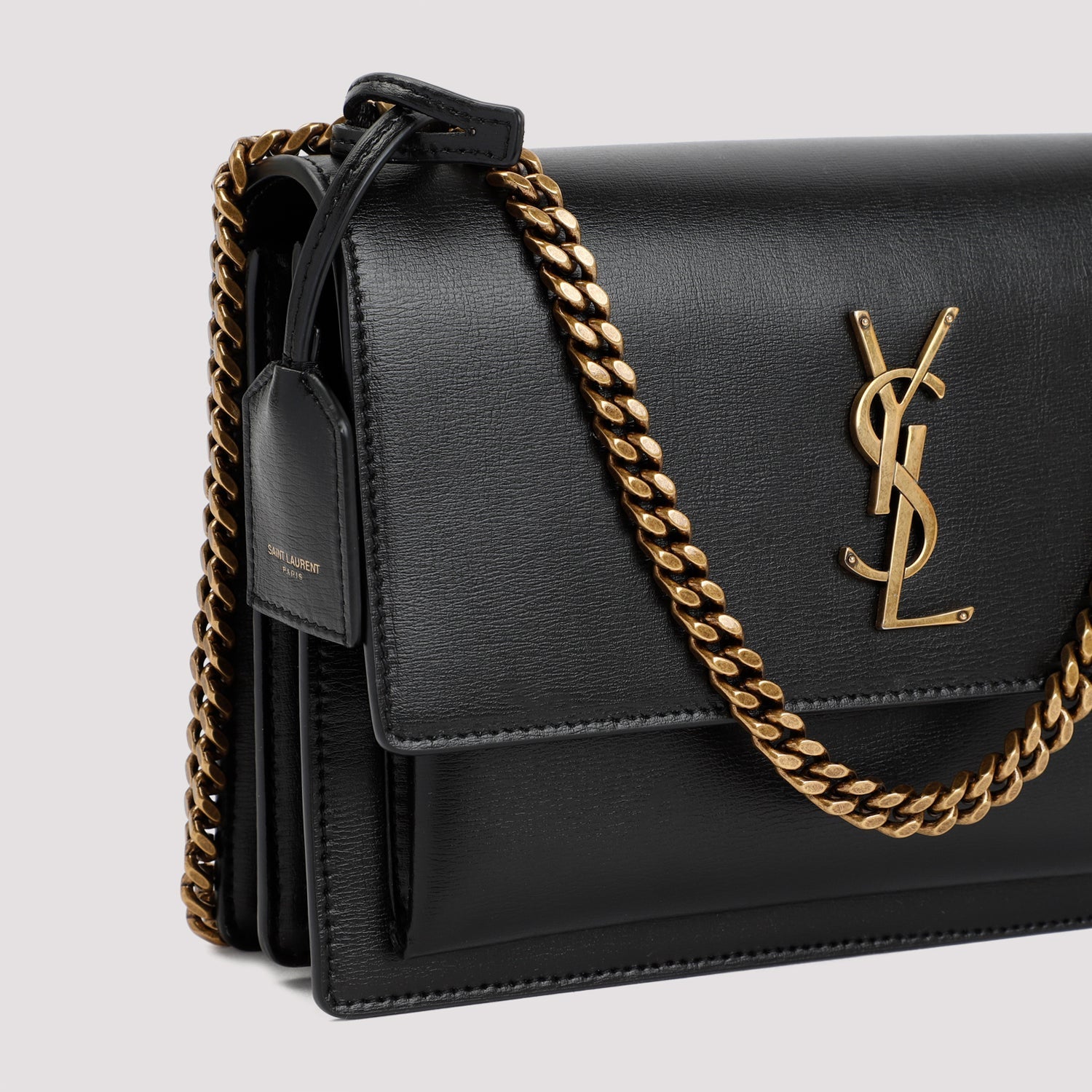 Black Sunset Medium Chain Bag