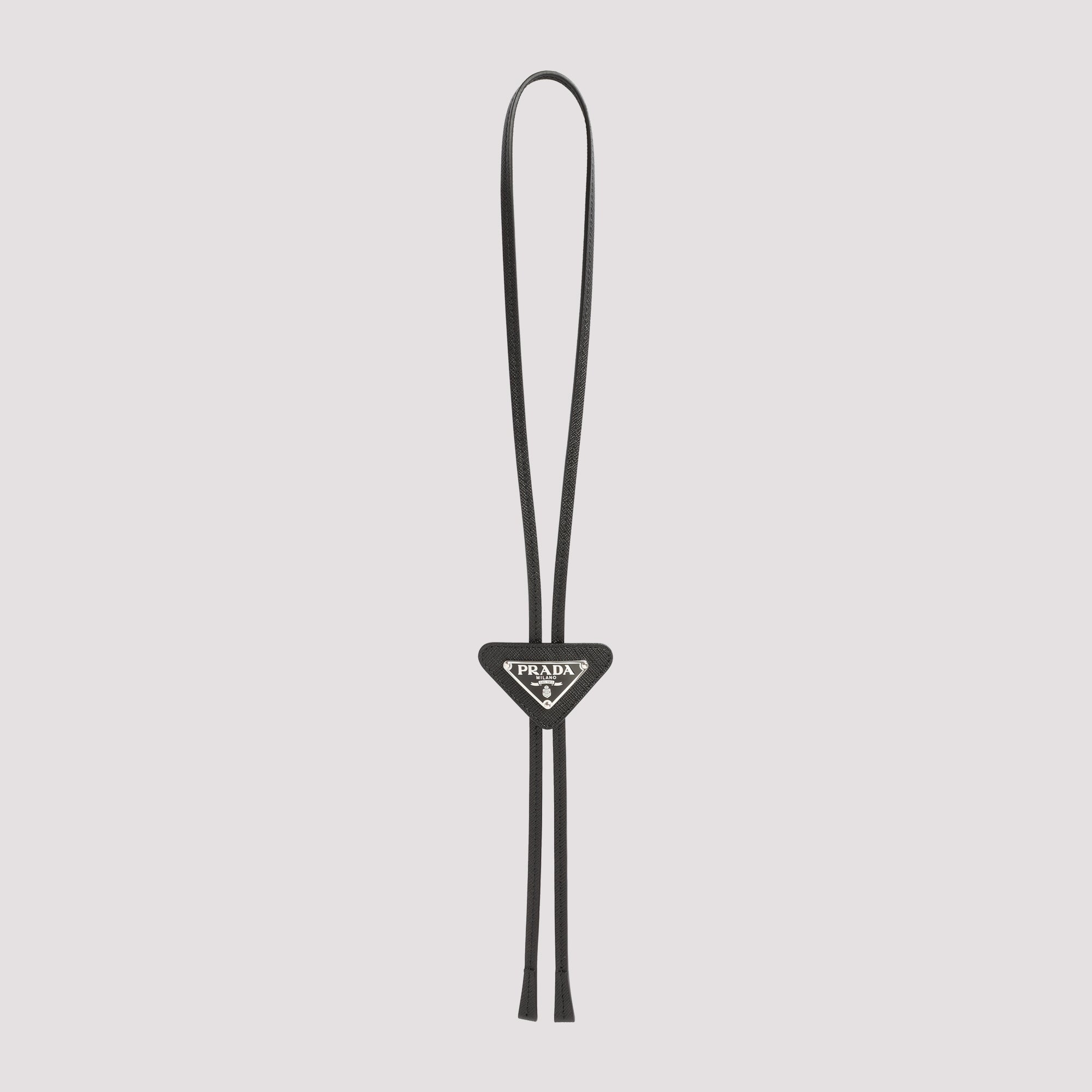 Saffiano Leather Bolo Tie