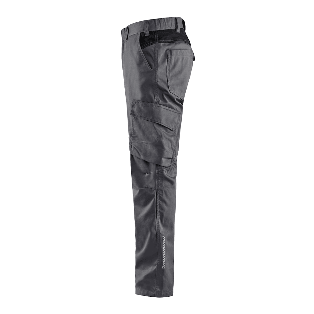 Blaklader 1444 Industry Stretch Trouser Mid grey/Black / 34S