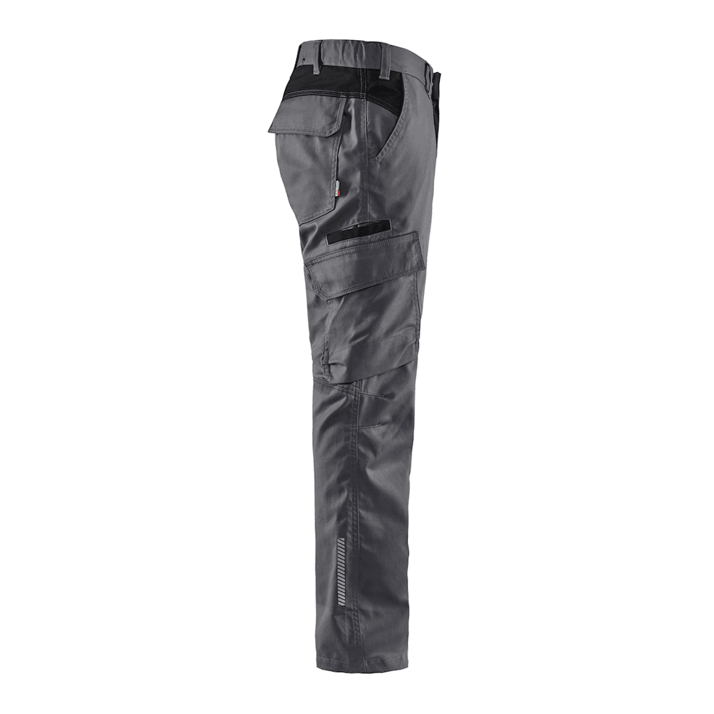 Blaklader 1444 Industry Stretch Trouser Mid grey/Black / 34S