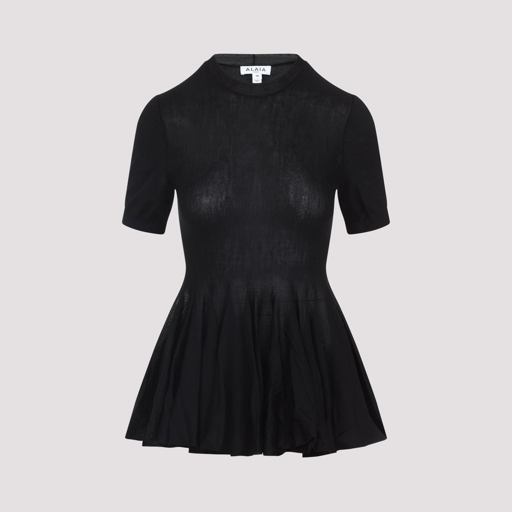 Alaïa Peplum Top