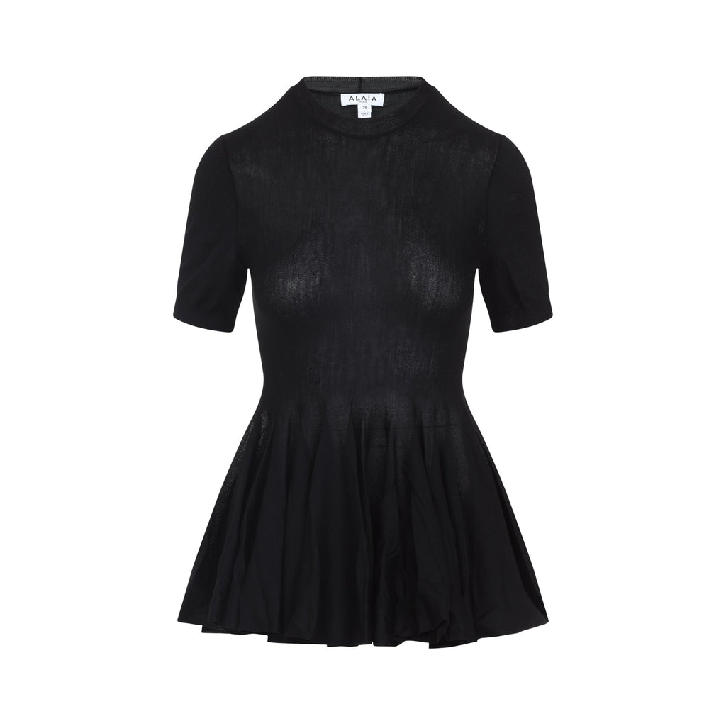 Alaïa Peplum Top