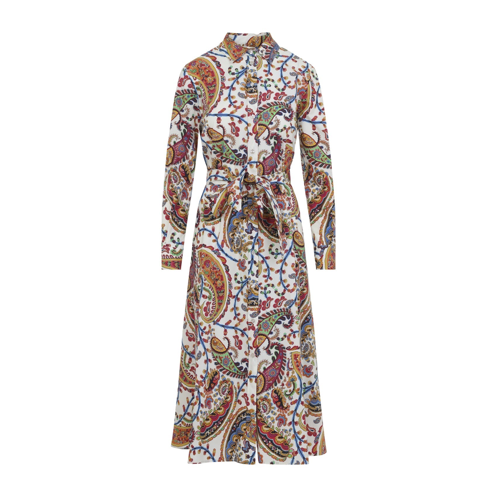 Belted Midi Dress
