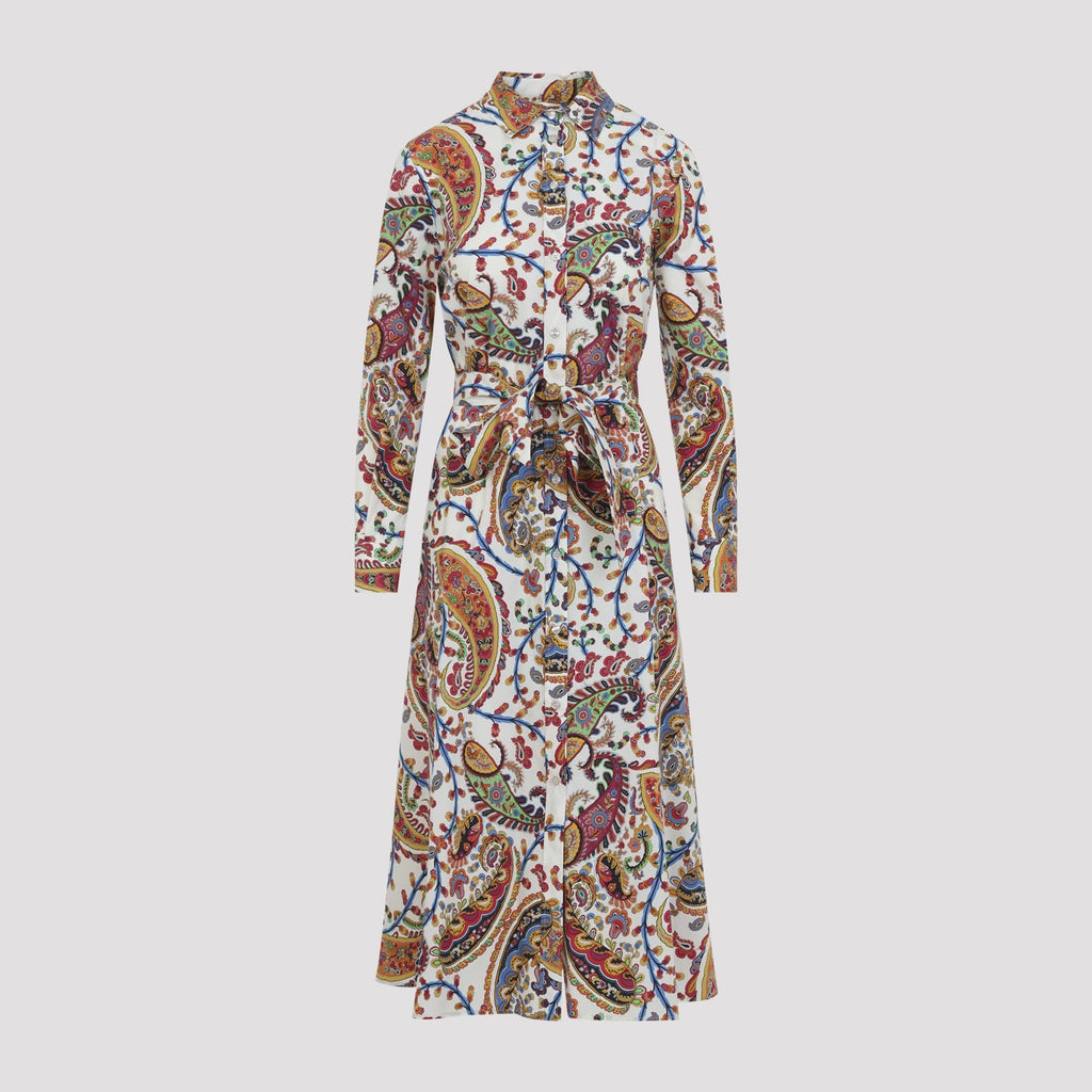 Belted Midi Dress
