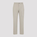 Camel Beige Cotton Sanremo Trousers