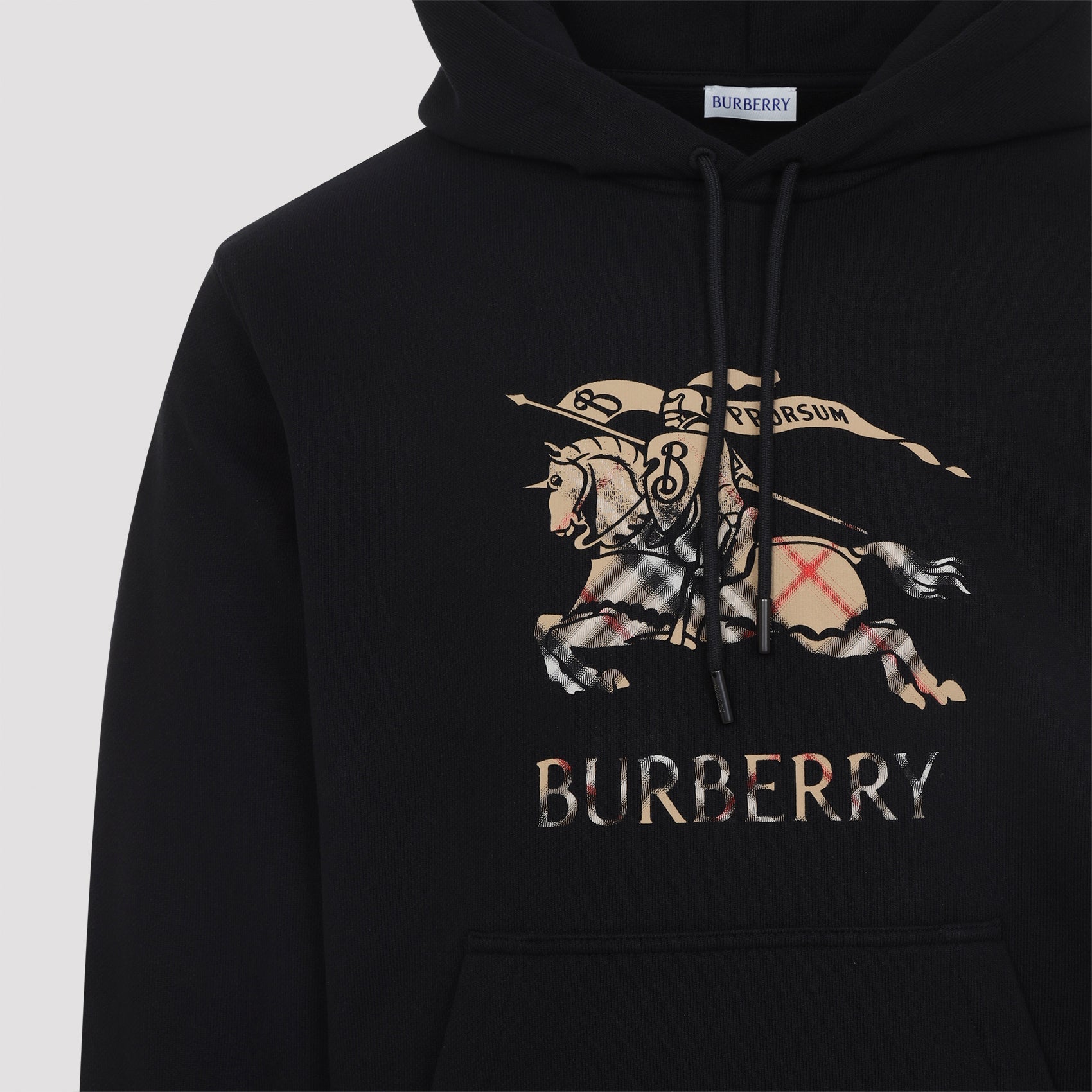 Black Cotton Reilley Hoodie