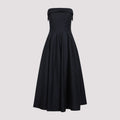 Off-Shoulder Midi Dress