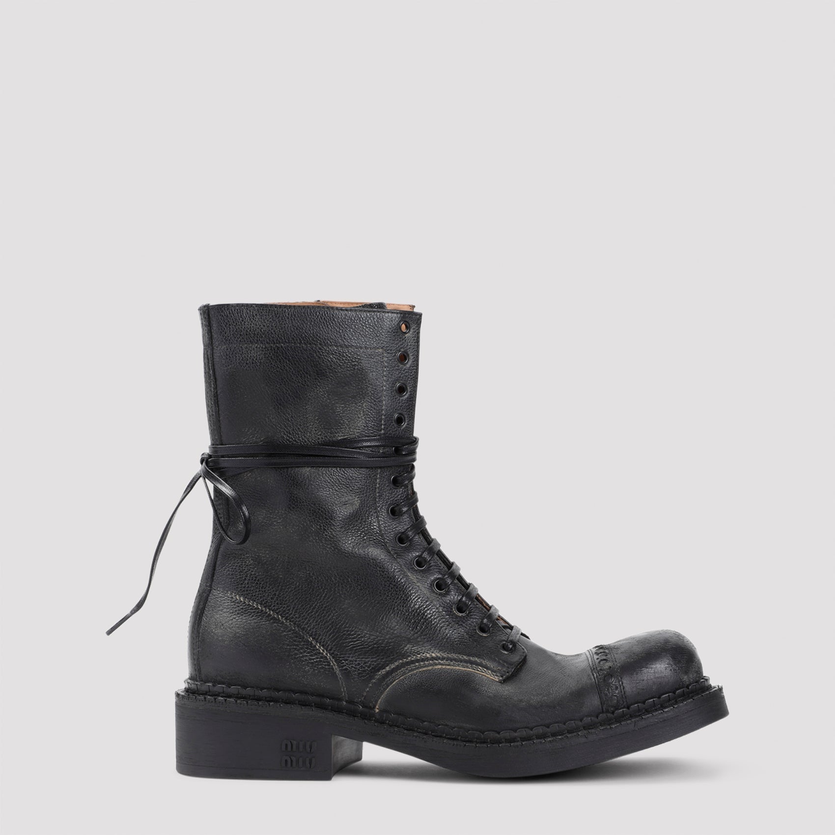 Laced Ankle Boots