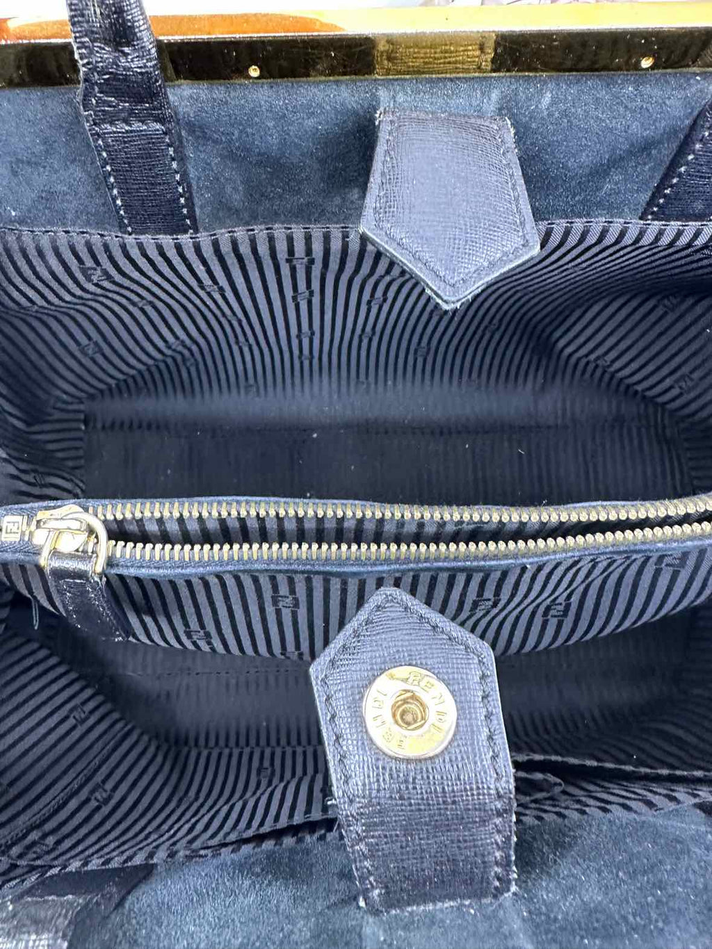 FENDI Black Leather Handbag
