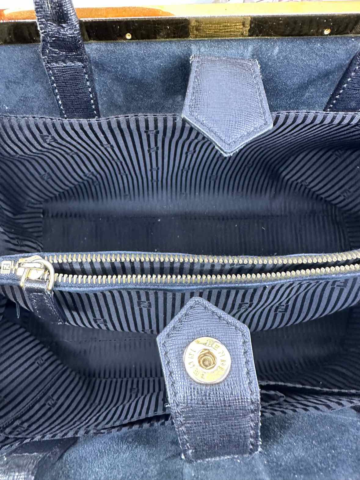 FENDI Black Leather Handbag