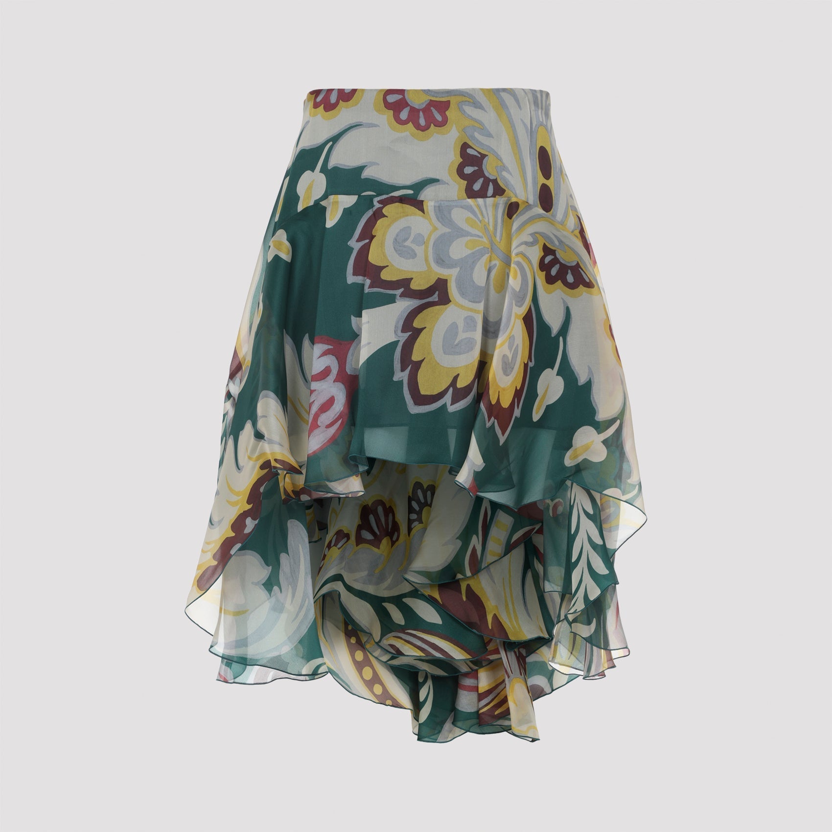 Asymmetric Mini Skirt