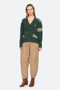SEA NEW YORK ARTHER VARSITY KNIT CARDIGAN