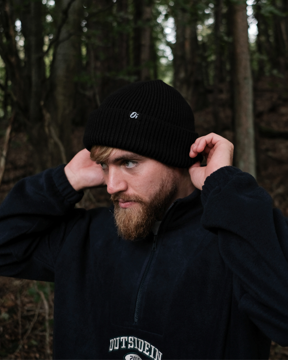 Outside In Elements Beanie | Black