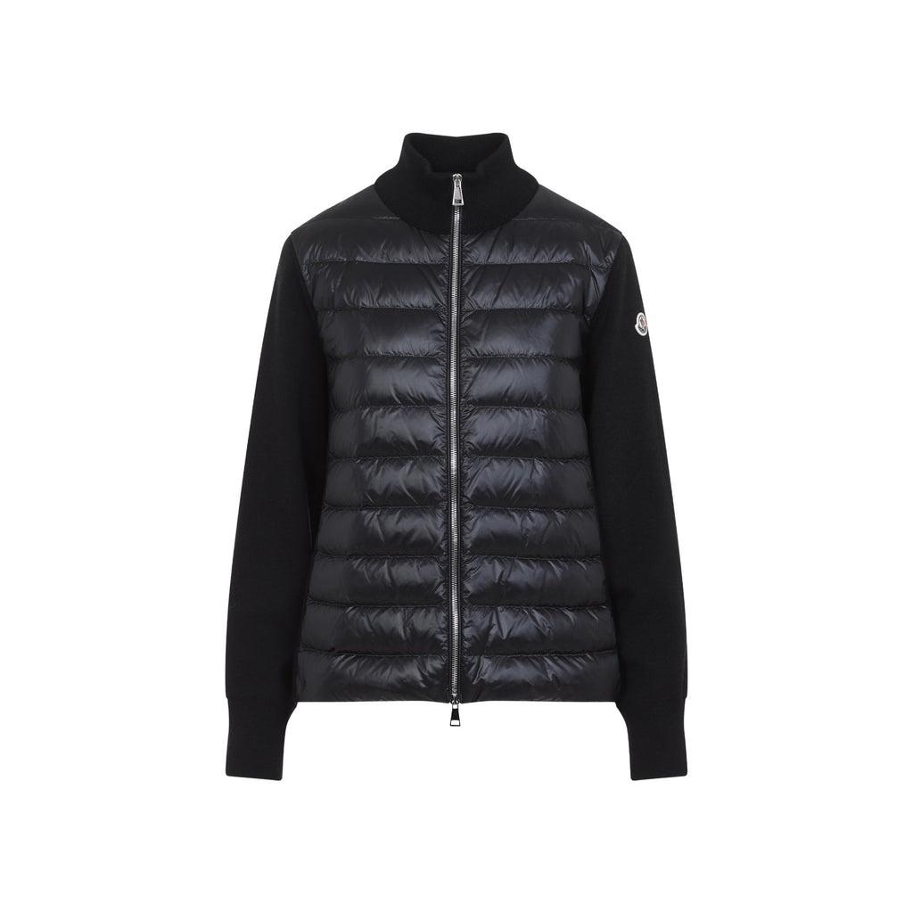 Black Tricot Cardigan