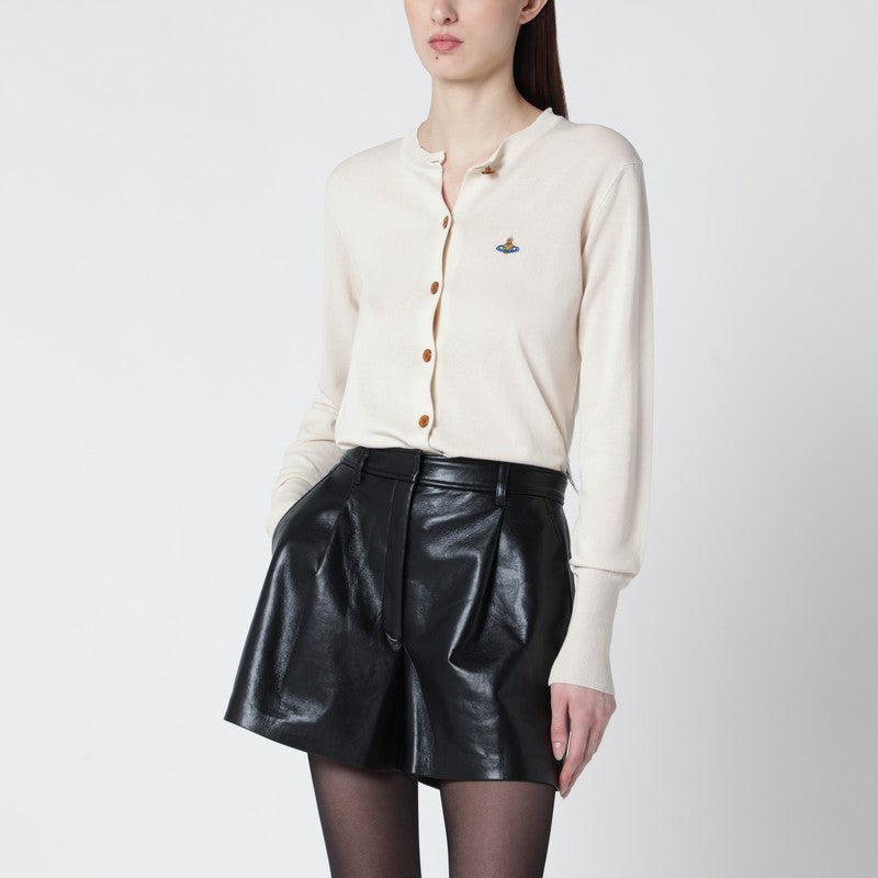 Cream cotton cardigan