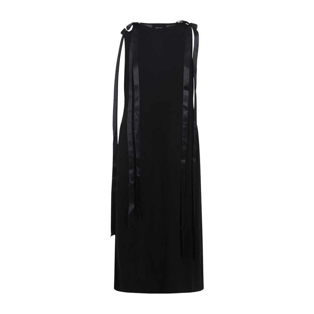 Bow Ribbon Midi Dress