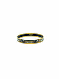 HERMES Green Print Bracelet