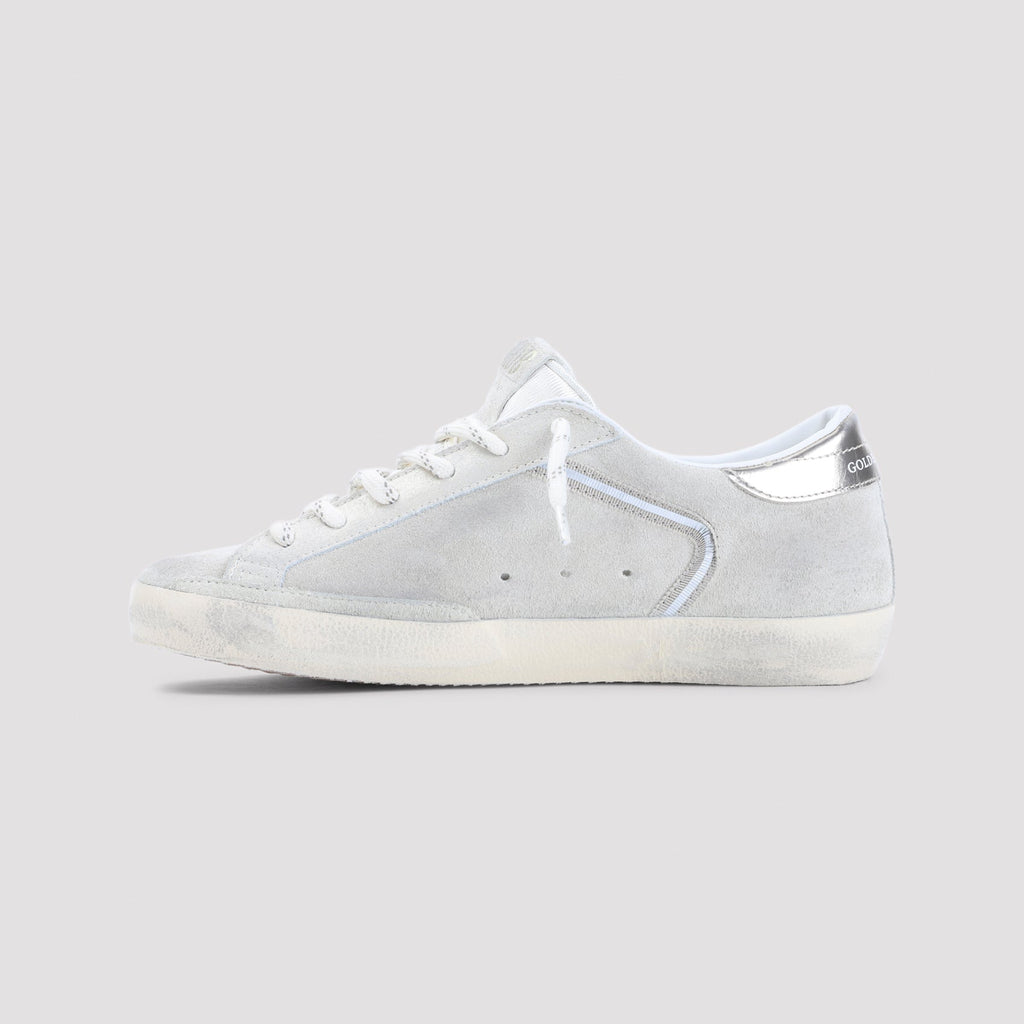 Beige Cow Leather Superstar Sneakers