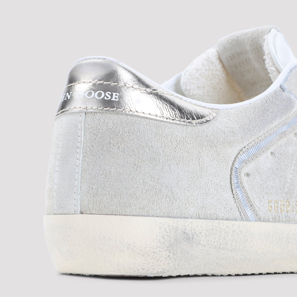 Beige Cow Leather Superstar Sneakers