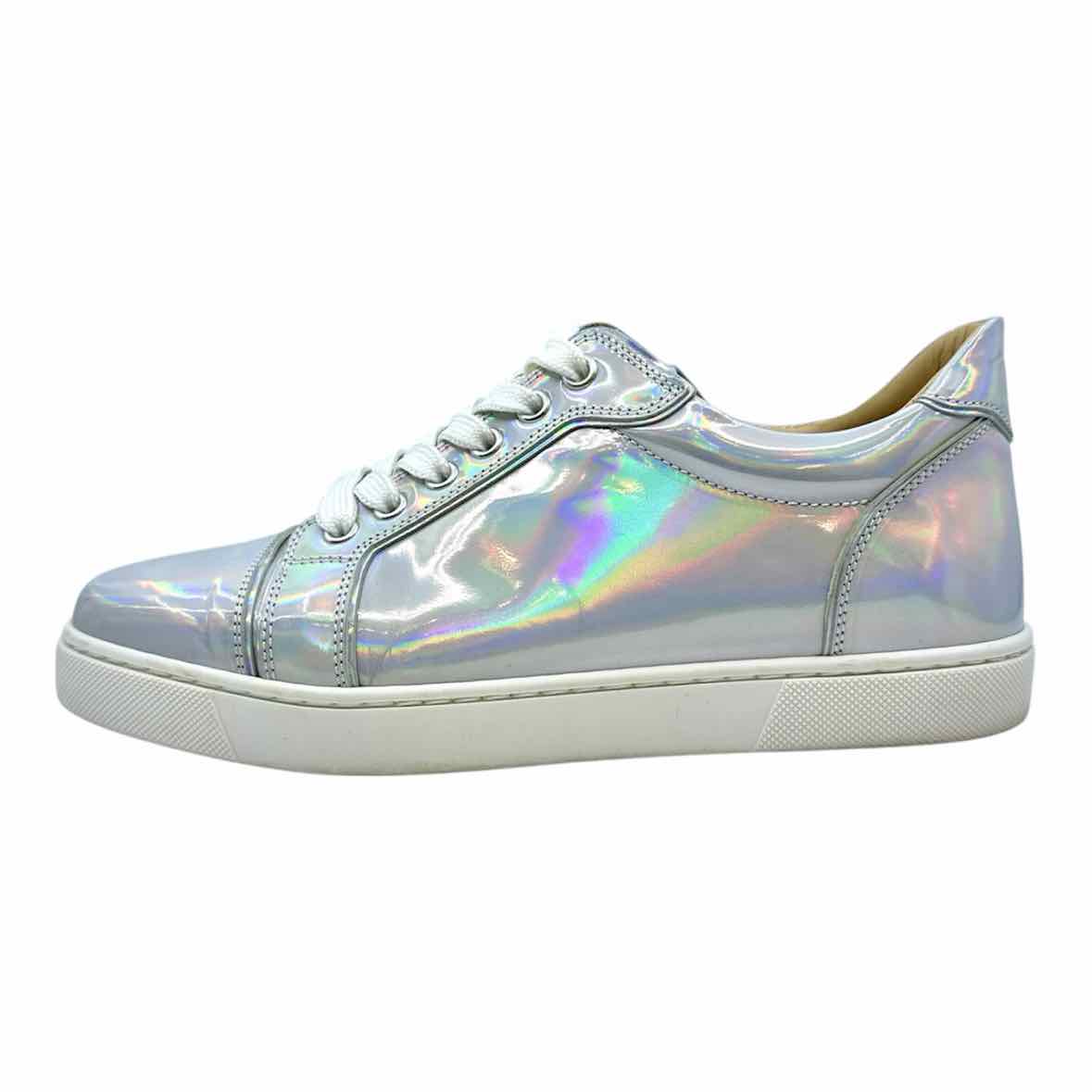 Louboutin Size 9 Silver Sneakers