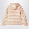 Karura short transformable down jacket pink