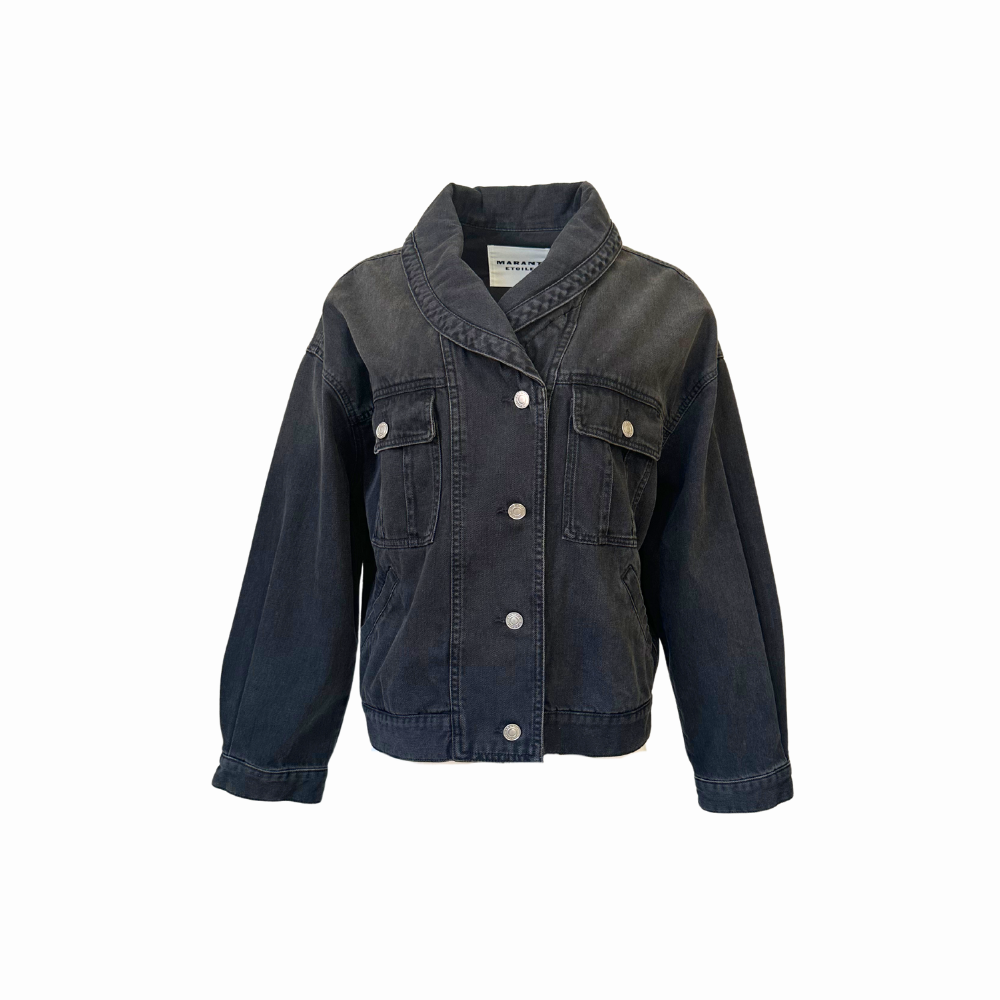 Isabel Marant Liliany Jacket - Faded Black