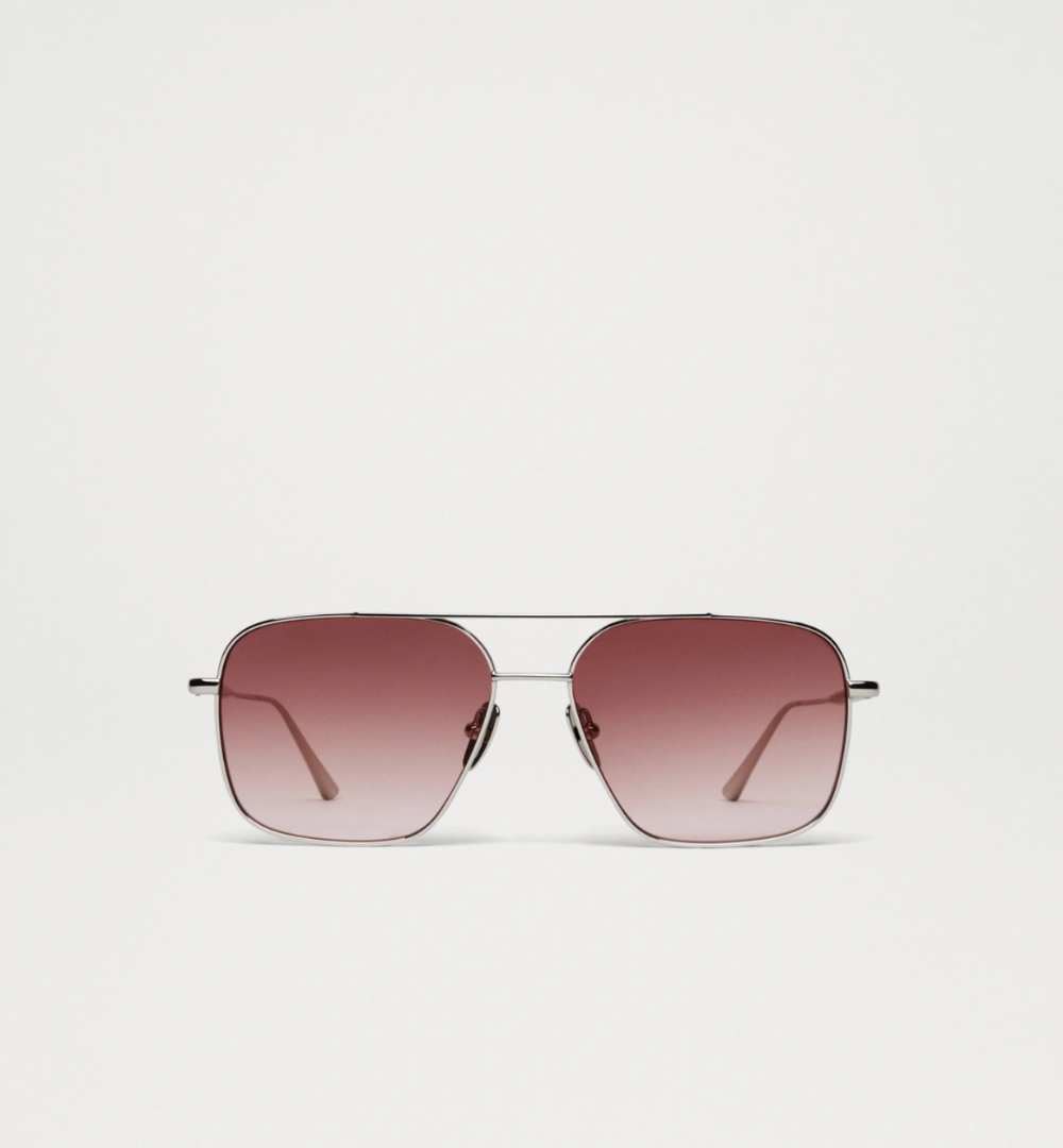 Chimi Aviator Sunglasses - Burgundy