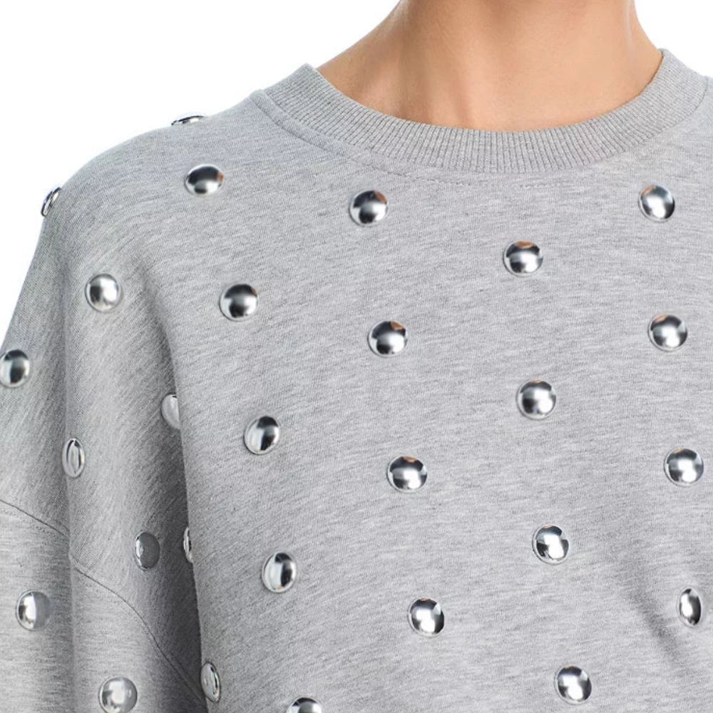 Cinq à Sept Brandy Pull - Heather Grey/Silver