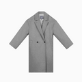 InAvati Double Breasted Coat - Grey