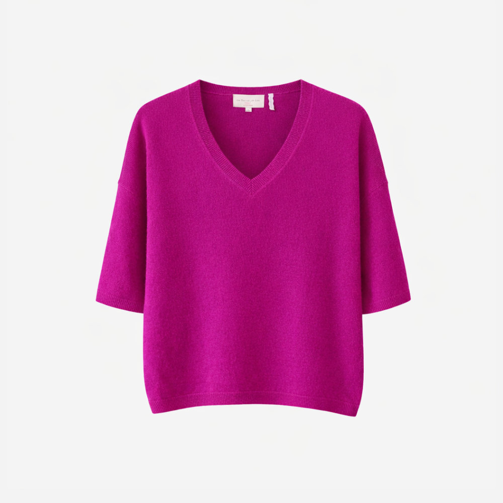 Les Tricots de Lea Martinettie Sweater - Cherry