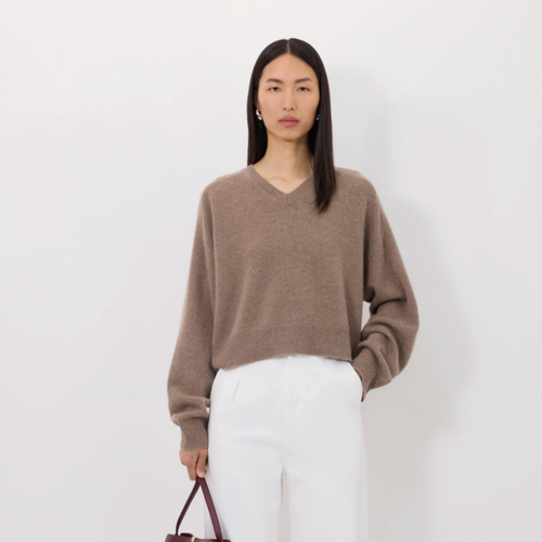 LouLou De Saison Anzor Sweater - Taupe Melange