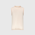Loulou De Saison Effy Boxy Vest - Natural