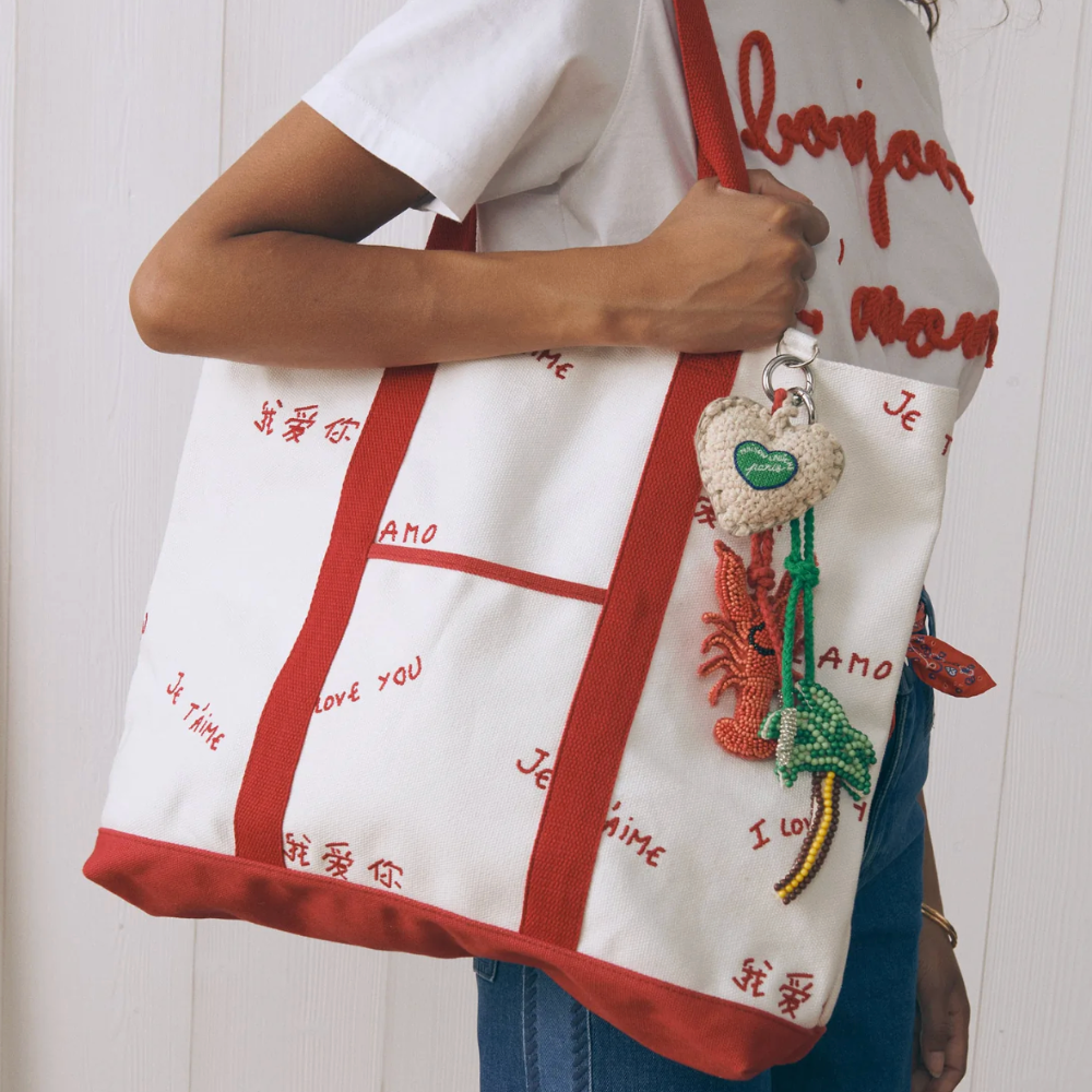 Maison Labiche Ozanam Bag - White Poppy