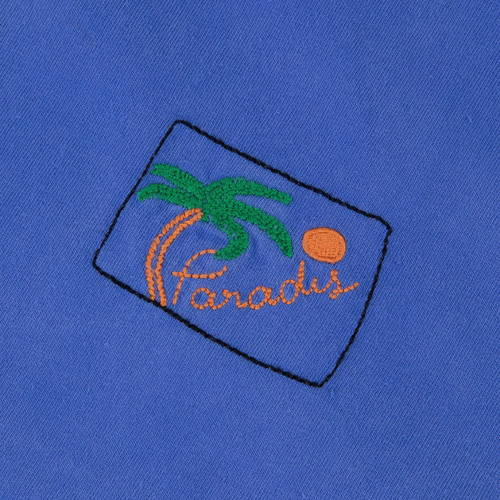 Maison Labiche Pergolese Palm T-Shirt - Greek Blue