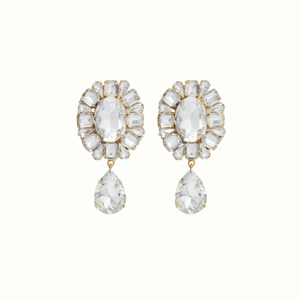 Marina Fossati Ilaria Earrings - White