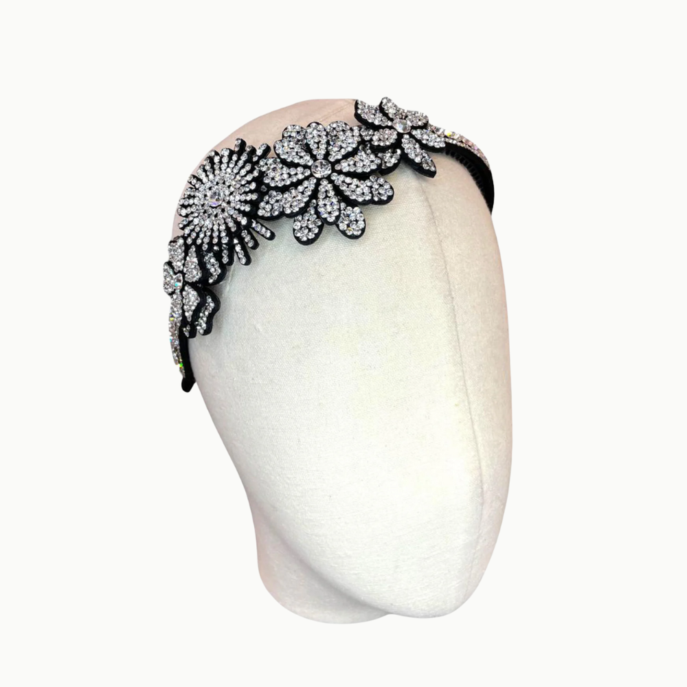 Marina Fossati Sunnyflower Headband - Crystal