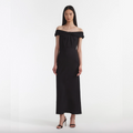 Saloni Eloise Dress - Black